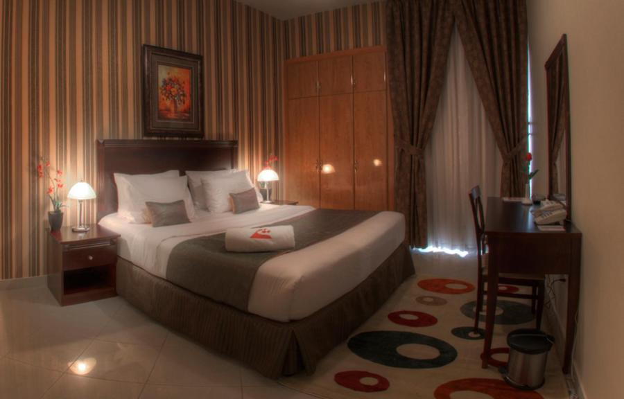 Murjan Asfar Hotel Apartments Abu Dhabi Rum bild